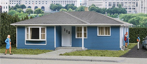 Walthers Cornerstone HO 933-3775 Framed Ranch Tract House