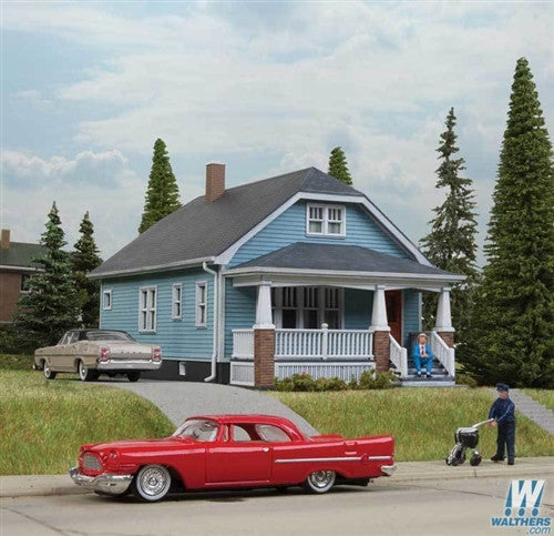 Walthers Cornerstone HO 933-3787 American Bungalow - Kit