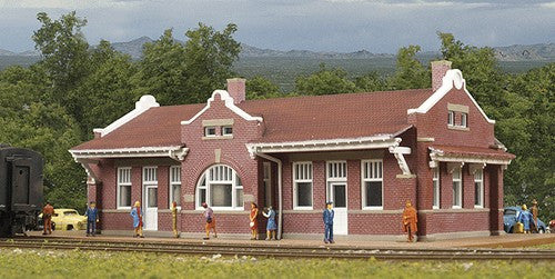 Walthers Cornerstone N 933-3803 Santa Fe Style Depot - Kit