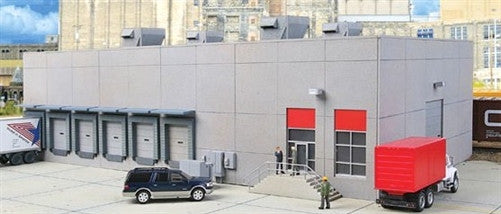 Walthers Cornerstone HO 933-4067 Modern Concrete Warehouse-Kit