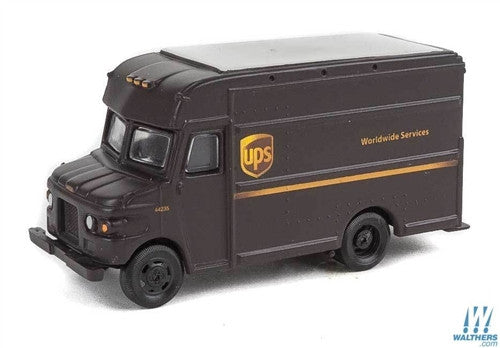 Walthers SceneMaster HO 949-14001 UPS Package Car - Assembled - United Parcel Service Modern Shield Logo