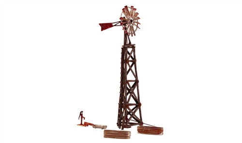 Woodland Scenics N BR4936 Built & Ready Old Windmill