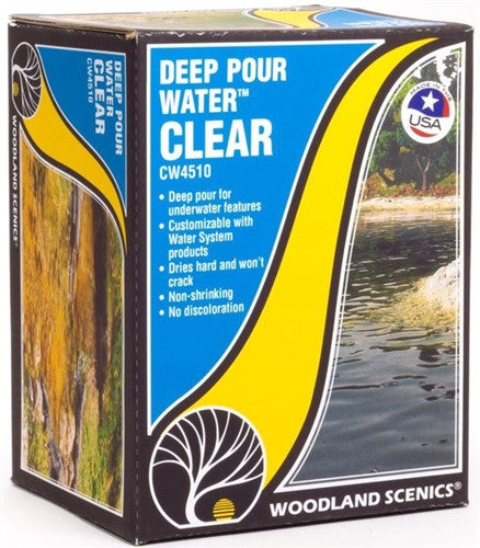 Woodland Scenics CW4510 Deep Water Pour - Clear