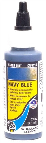 Woodland Scenics CW4519 Water Tint - Navy Blue