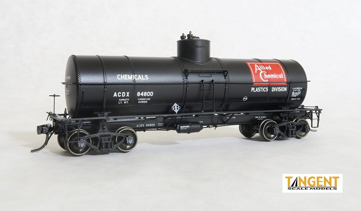 Tangent Scale Models HO 19063-01 General American 1917-design 10,000 Gallon Insulated Tank Car 'Allied Chemical 1947' ACDX #84800