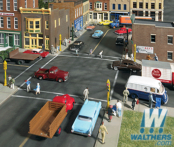 Walthers Cornerstone HO 933-3194 Asphalt Street System - Kit