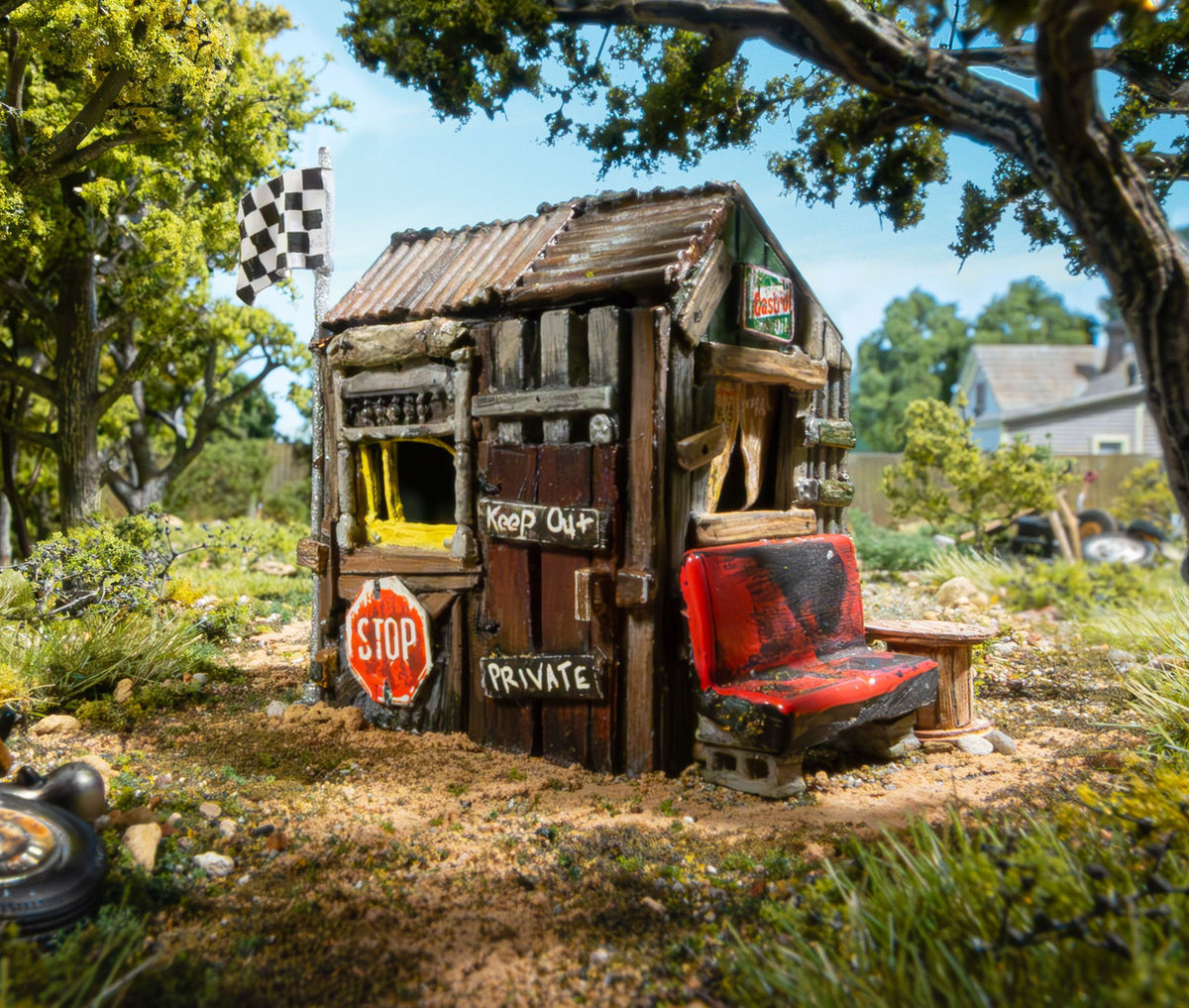 Woodland Scenics N BR4962 Built Up Kids Clubhouse