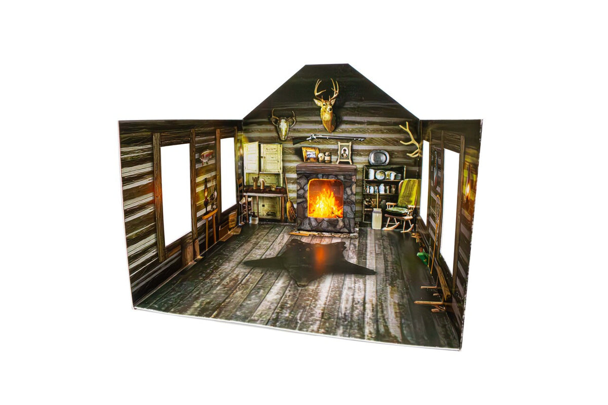 Woodland Scenics HO BR5071 Built Up Cozy Cabin