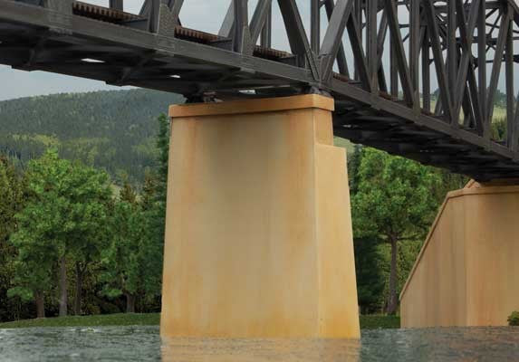 Walthers Cornerstone N 933-3880 Bridge Piers 2 Pack - Kit
