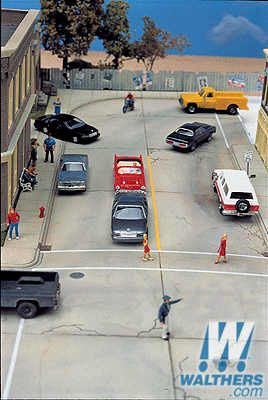 Walthers Cornerstone HO 933-3138 Concrete Street System - Kit