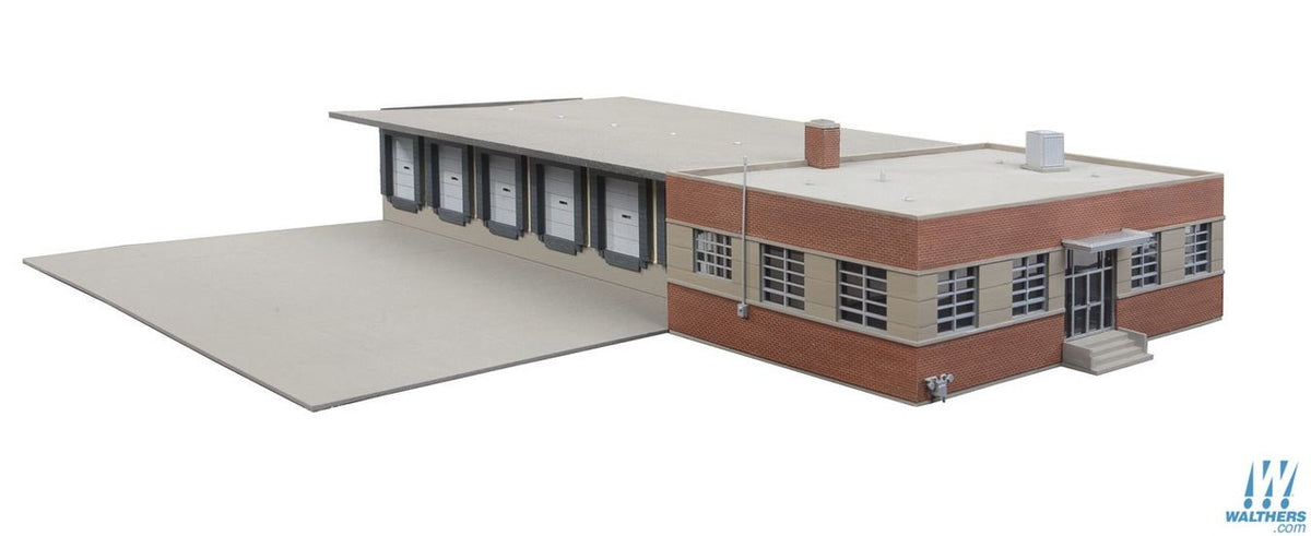 Walthers Cornerstone HO 933-4131 Cross Dock Truck Facility - Kit
