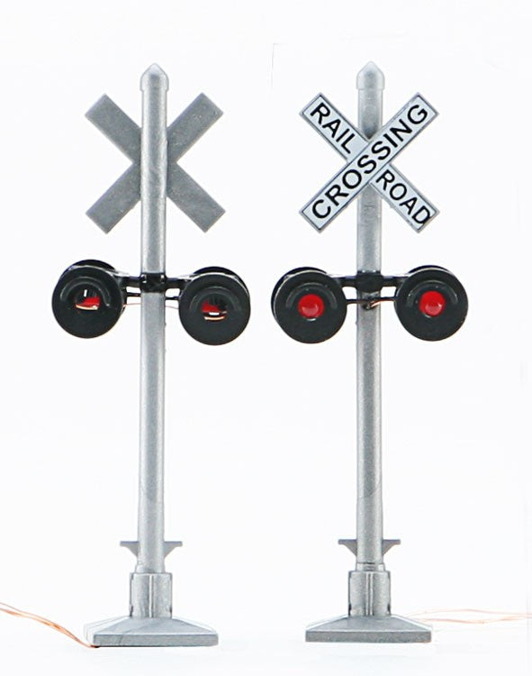 Walthers HO 949-4333 Crossing Flashers - Set of 2 Working Signals