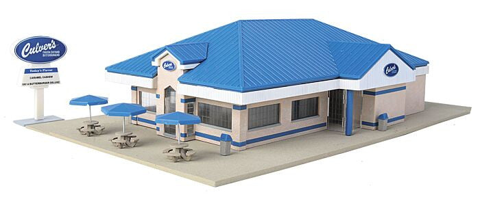 Walthers Cornerstone HO 933-3486 Culver's Restaurant - Kit