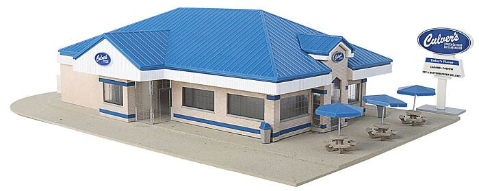 Walthers Cornerstone HO 933-3486 Culver's Restaurant - Kit