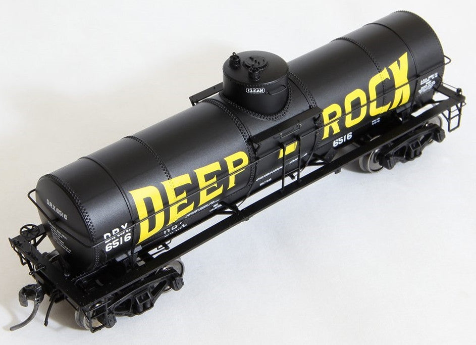 Tangent Scale Models HO 19011-09 General American GATC 8,000 Gallon 1917-Design Radial Course Tank Car 'Deep Rock Cushing OK' 1940+ DRX #6528