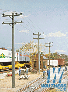 Walthers SceneMaster HO 949-4120 Utility Poles - Kit
