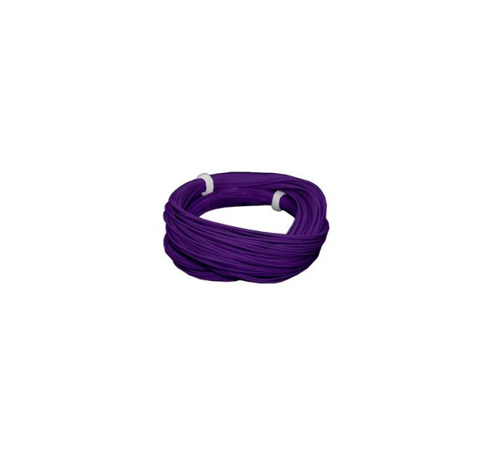 ESU DCC 51941 Thin Wire Cable 0.5mm Diameter 10m Bundle AWG 36 Color - Purple