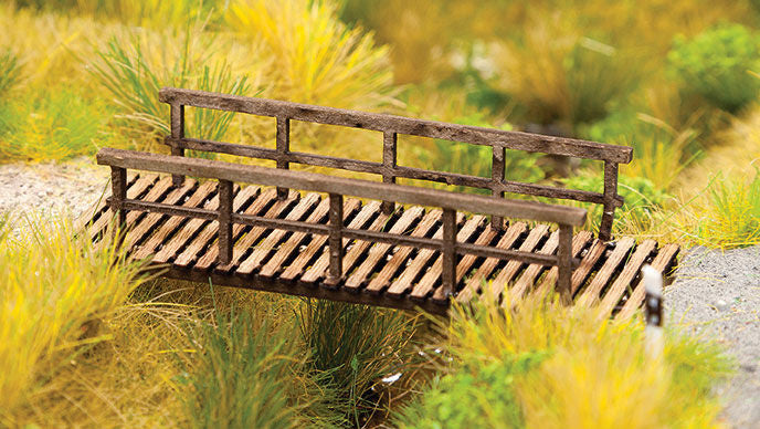 Walthers SceneMaster HO 949-4128 Foot Bridge - Kit