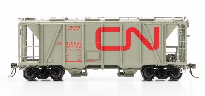 Rapido Trains Inc HO 149009A Enterprise Covered Hopper CN 'Red Noodle' #1 CN Single Car