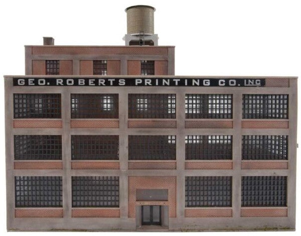 Walthers Cornerstone HO 933-3046 George Roberts Printing Company - Kit