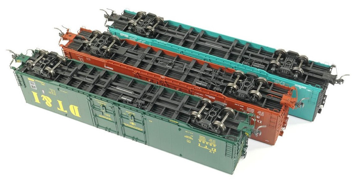 Tangent Scale Models HO 33016-01 Greenville 6,000CuFt 60' Double Door Box Car Detroit and Toledo Shore Line 'Delivery Red 11-1963' DTS #5400