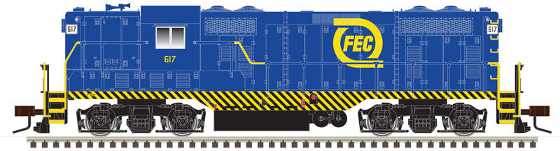Atlas Classic Silver HO 10003929 DCC Ready EMD GP7 Locomotive Florida East Coast FEC #617