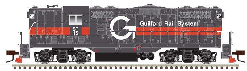 Atlas Classic Silver HO 10003931 DCC Ready EMD GP7 Locomotive Guilford Rail System ST #15