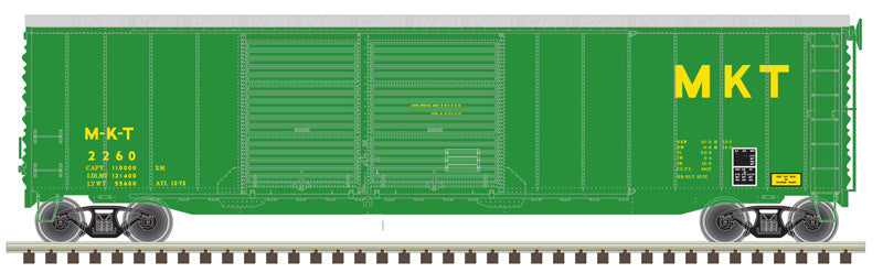 Atlas Master HO 20006588 50' Postwar Double-Door Boxcar Missouri-Kansas-Texas M-K-T #2260