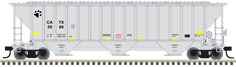 Atlas Trainman HO 20006635 Thrall 4750 Covered Hopper w/Conspicuity Stripes CATX #5020