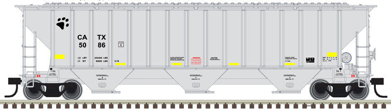 Atlas Trainman HO 20006636 Thrall 4750 Covered Hopper w/Conspicuity Stripes CATX #5086