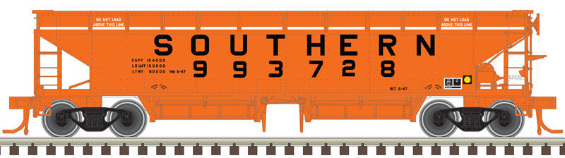 Atlas Master HO 20006796 70-Ton Hart Ballast Car Southern Railway #993627