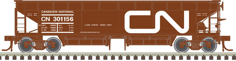 Atlas Master HO 20006801 70-Ton Hart Ballast Car Canadian National CN #301190