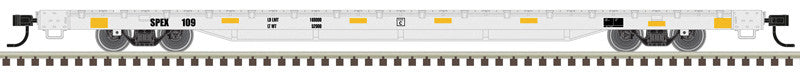 Atlas Trainman HO 20007973 68' Flat Car Southern Parts & Equipment SPEX #117