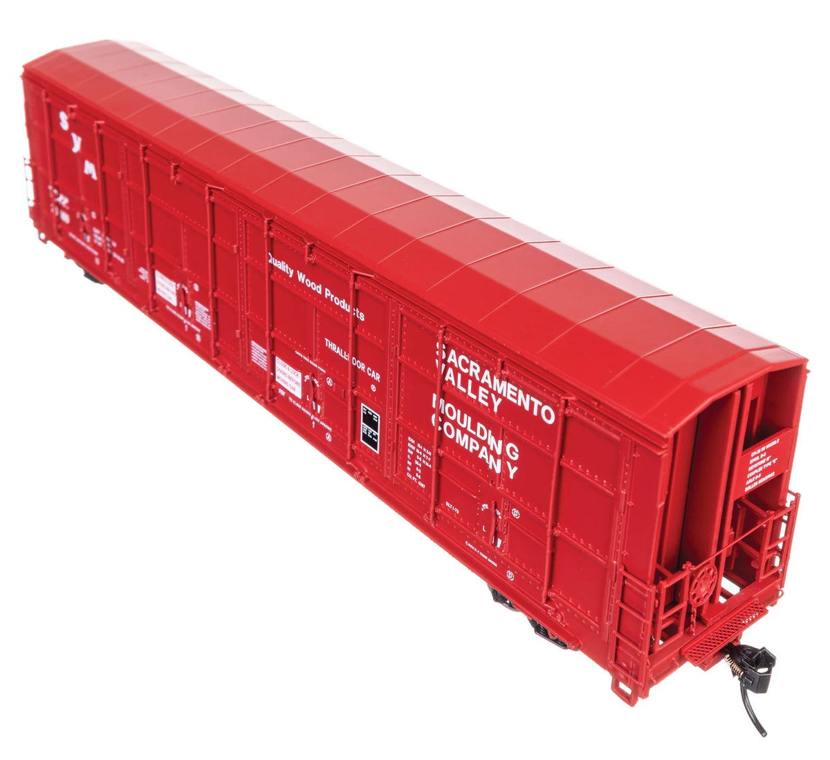 WalthersProto HO 920-101954 56' Thrall All-Door Boxcar Sacramento Valley Moulding TCAX #20169