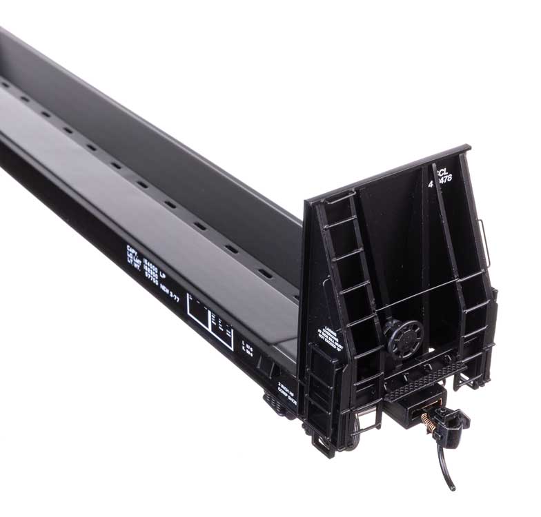 WalthersProto HO 920-104538 50' Sieco Pulpwood Flatcar Seaboard Coast Line SCL #412478