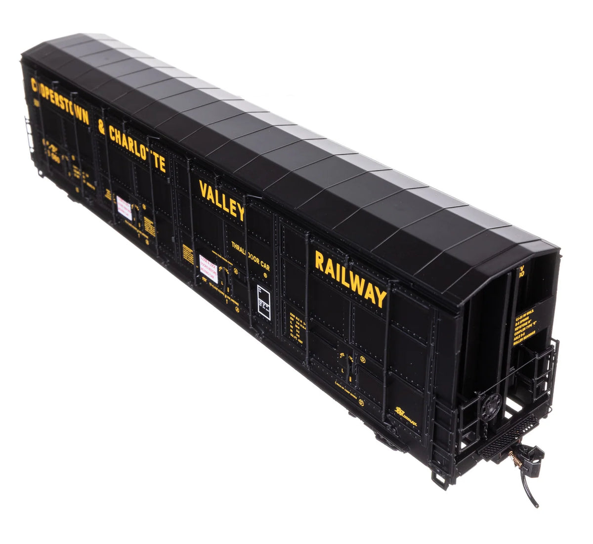 WalthersProto HO 920-101944 56' Thrall All-Door Boxcar Cooperstown & Charlotte Valley CACV #28080