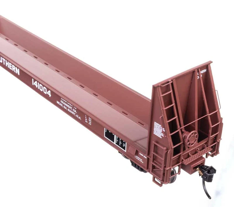 WalthersProto HO 920-104541 50' Sieco Pulpwood Flatcar Southern Railway #141231