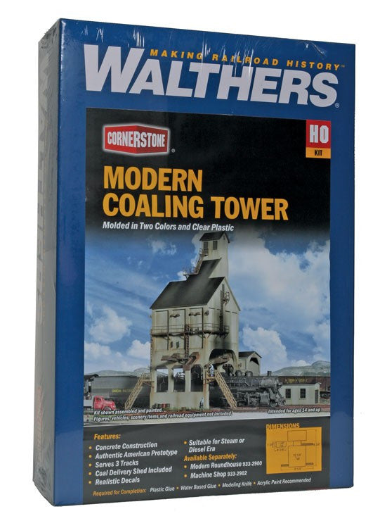 Walthers Cornerstone HO 933-2903 Modern Coaling Tower - Kit