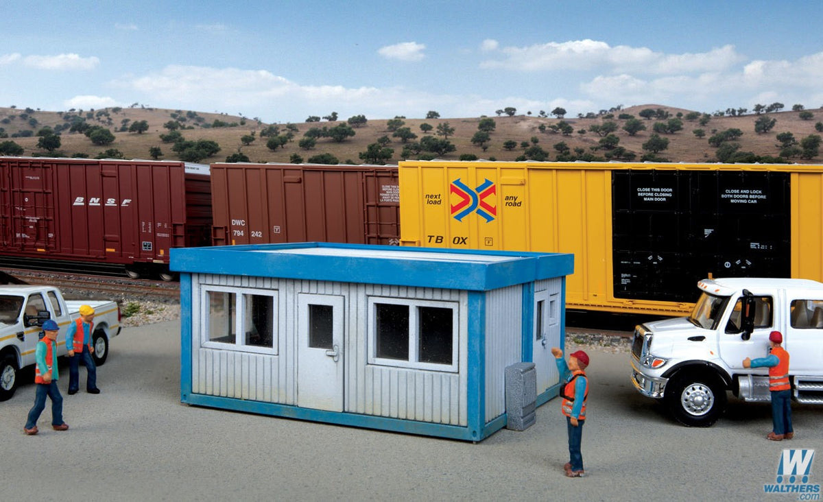 Walthers Cornerstone HO 933-4078 Modern Yard Office - Kit