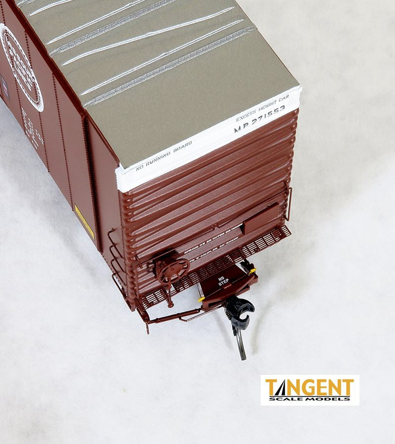 Tangent Scale Models HO 25031-01 Greenville 86' Double Plug Door Box Car 'Original 1968' Missouri Pacific 'Buzzsaw' MP #271513