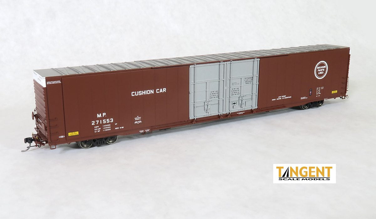 Tangent Scale Models HO 25031-01 Greenville 86' Double Plug Door Box Car 'Original 1968' Missouri Pacific 'Buzzsaw' MP #271513