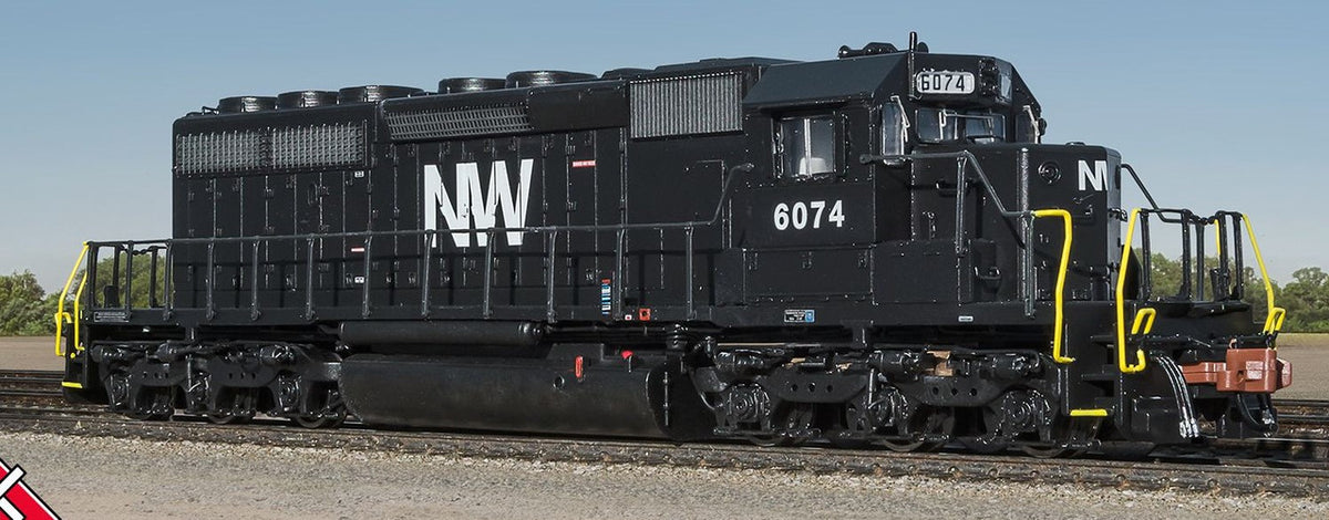 ScaleTrains Rivet Counter N SXT39411 DCC/ESU LokSound Equipped EMD SD40-2 Locomotive Norfolk & Western 'Large NW' NW #6093