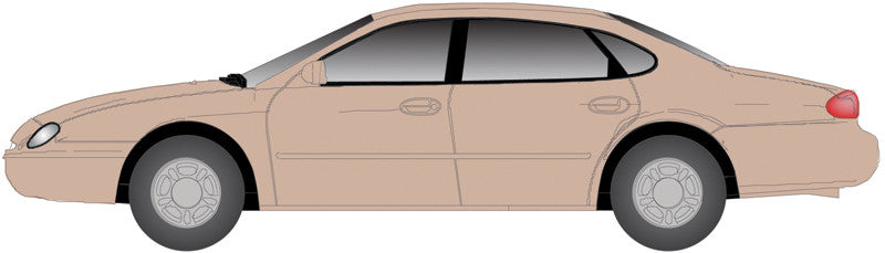 Atlas N 2909 1996 Ford Taurus 4-Door Sedan Light Saddle Metallic 2-Pack