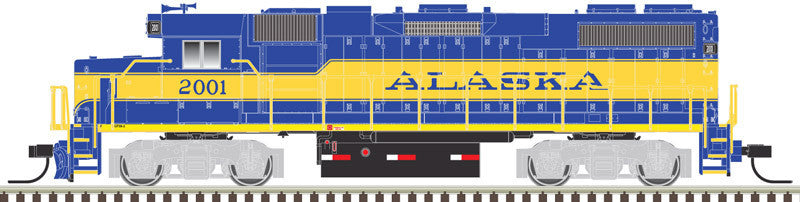 Atlas Master Gold Series N 40004832 DCC ESU LokSound V5 Equipped EMD GP38-2 Phase II Locomotive Alaska ARR #2001