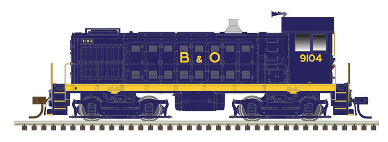 Atlas Master HO 10003815 Silver Series DCC Ready ALCO S-4 Locomotive Baltimore & Ohio B&O #9107