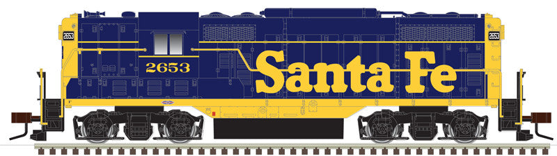 Atlas Master Gold Series N 40005365 DCC/ESU LokSound V5 Equipped EMD GP7 Phase I Locomotive w/ 'Torpedo Tubes' Santa Fe #2653
