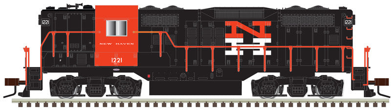 Atlas Master Gold Series N 40005371 DCC/ESU LokSound V5 Equipped EMD GP9 Locomotive New Haven NH #1221