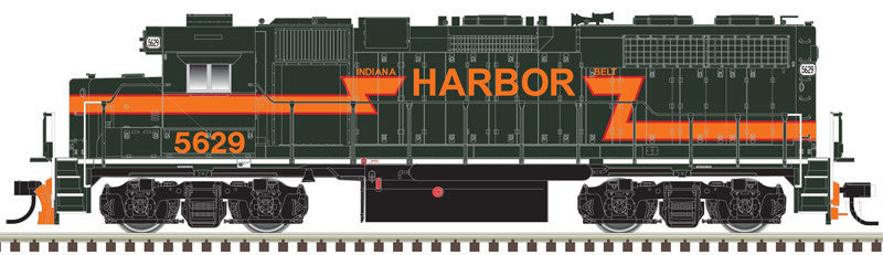Atlas Master Silver Series N 40005608 DCC Ready EMD GP38 Locomotive w/DBs & F/R Ditch Lights Indiana Harbor Belt IHB #5629