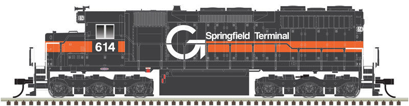 Atlas Master Gold Series HO 10004470 DCC ESU LokSound V5 Equipped EMD SD-35 Locomotive Guilford Springfield Terminal #614