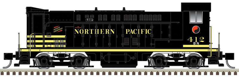 Atlas Master Silver Series N 40005957 DCC Ready Baldwin VO-1000 Locomotive Burlington Northern 'ex-NP Patch' BN #409